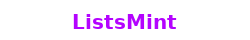 Lists Mint
